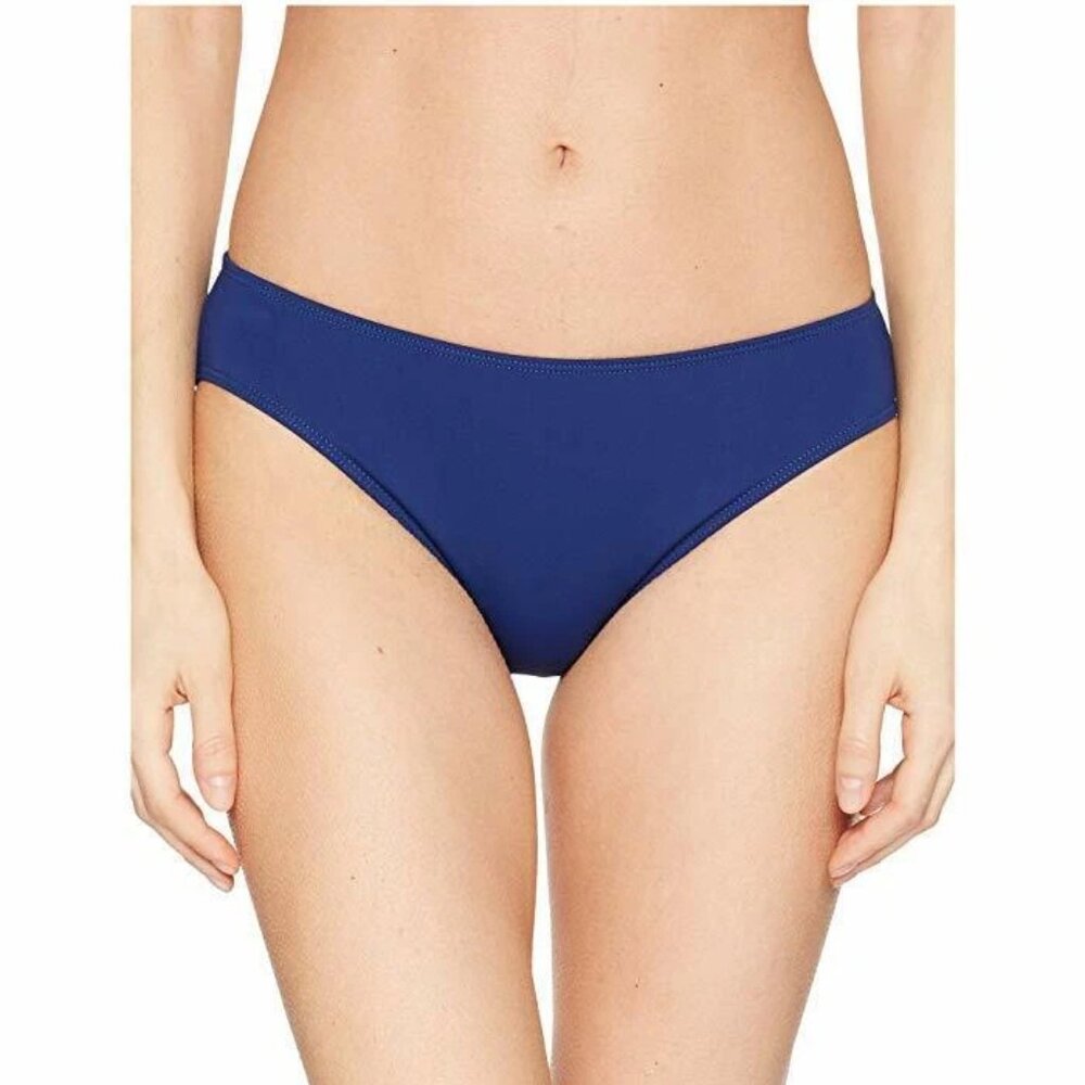 Lauren Ralph Lauren Beach Club Hipster Bikini Bottom Womens 12 Blue NWT